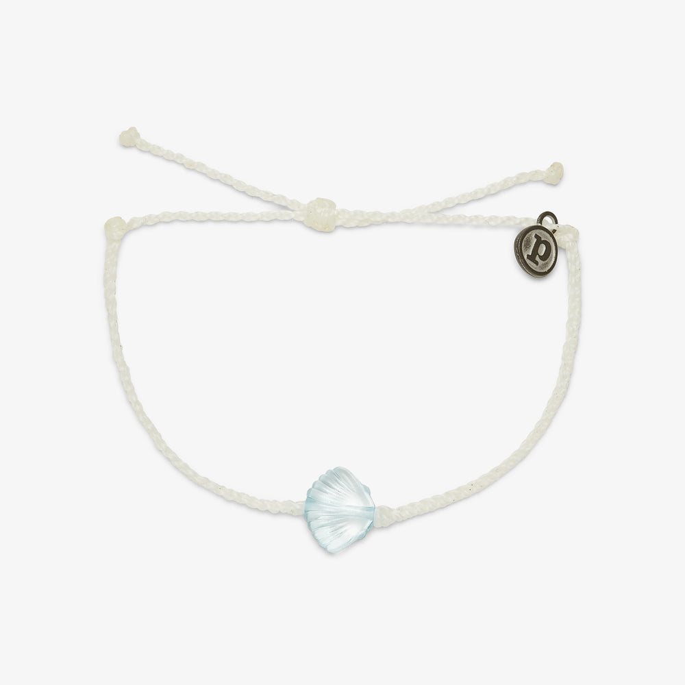 Pura Vida Bracelet Sea Through You Shell One Size