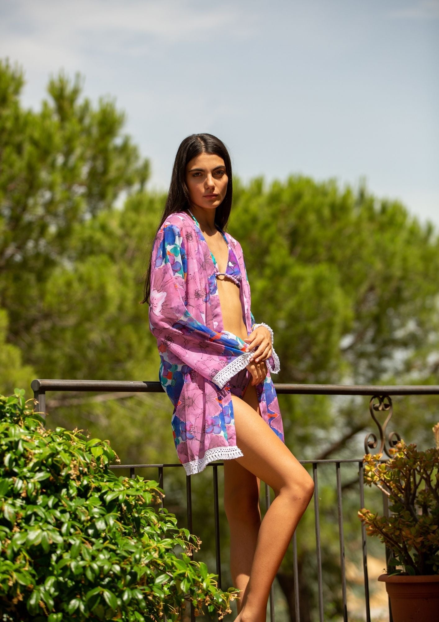 Beach Kimono Garden