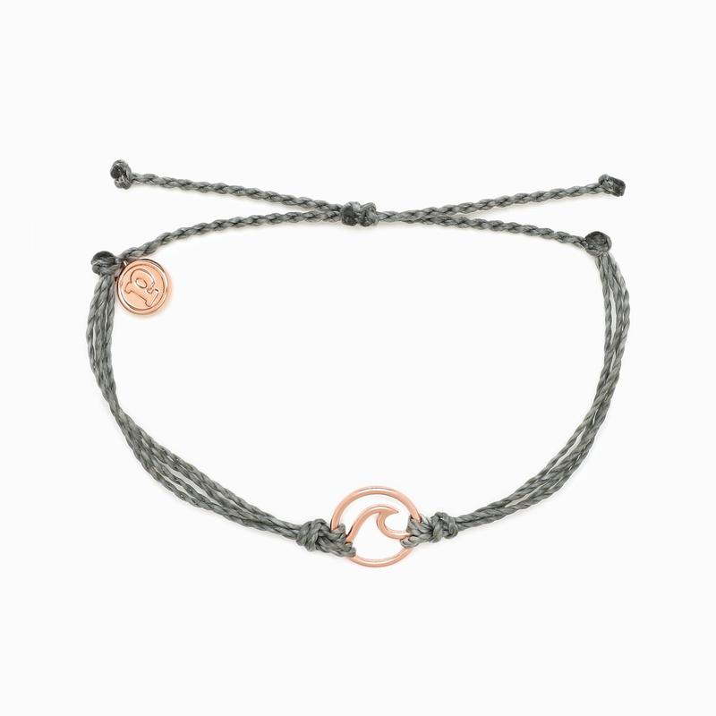 Pura Vida Bracelet Wave Rose Gold One Size