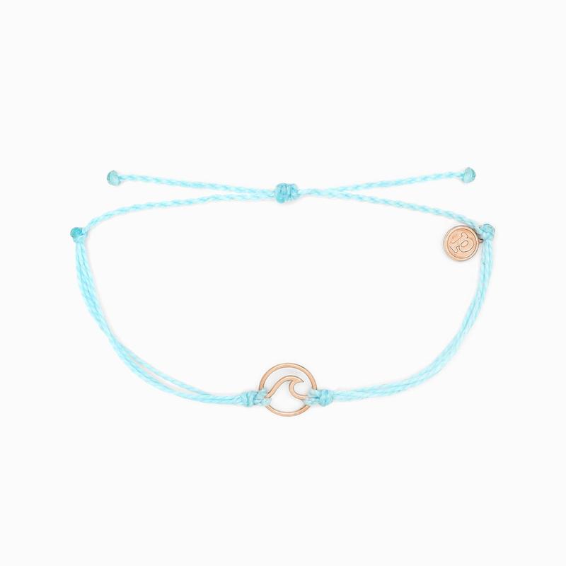 Pura Vida Bracelet Wave Rose Gold One Size