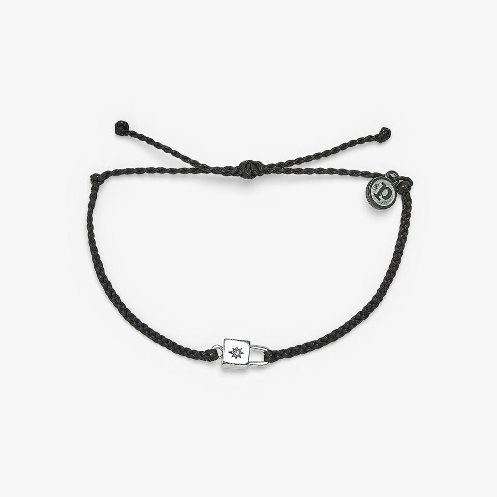Pura Vida Bracelet Lock Charm One Size